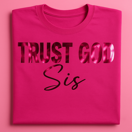 Fuschia Chrome Tee
