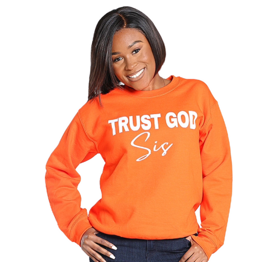 Orange Sweatshirt