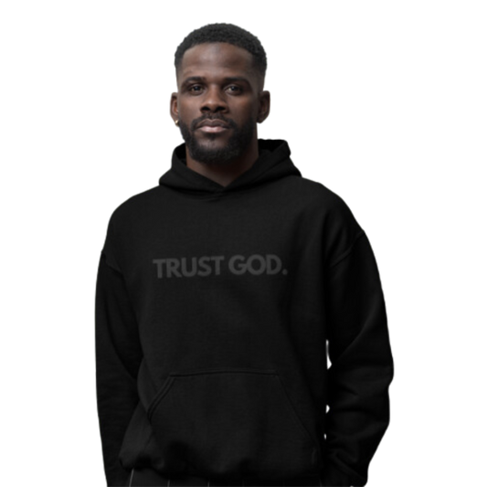 Trust God For Men Onyx Hoodie