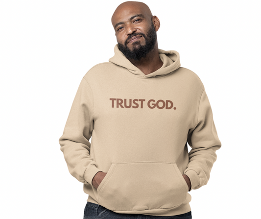 Trust God For Men Sand Hoodie
