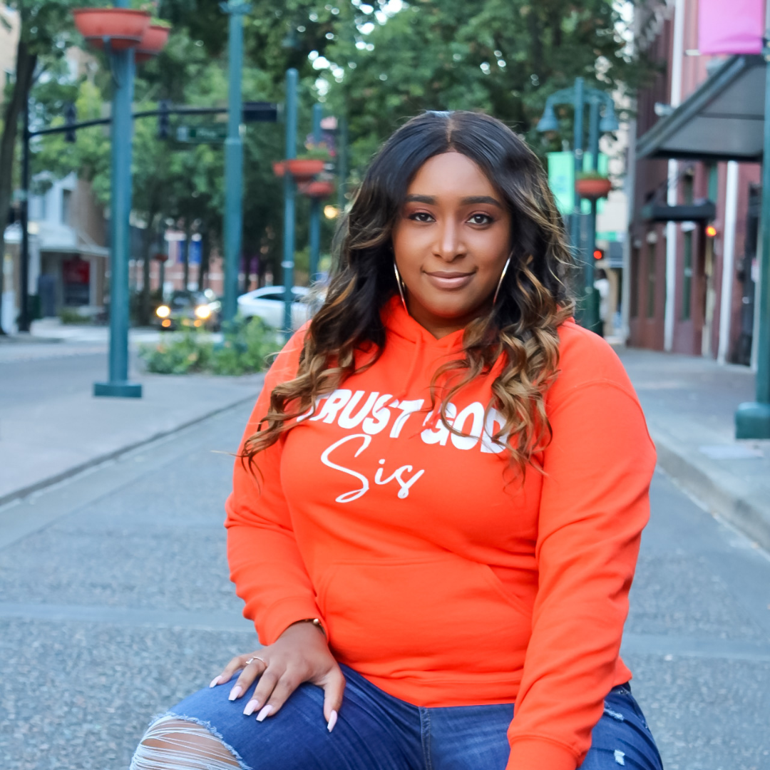 Orange Hoodie