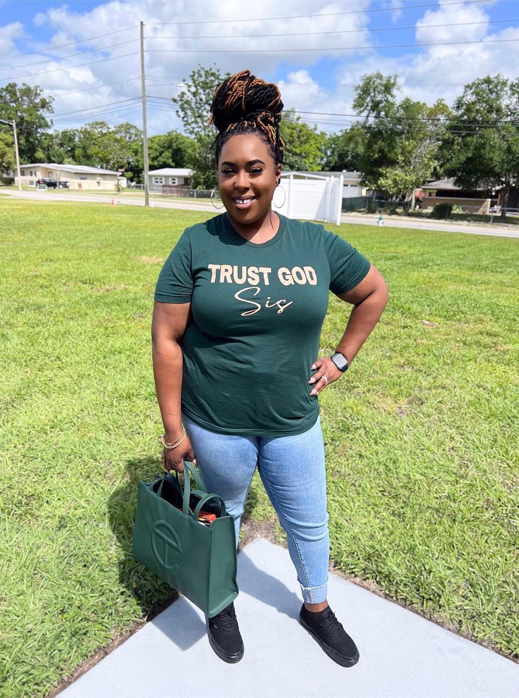 Forest Green Tee