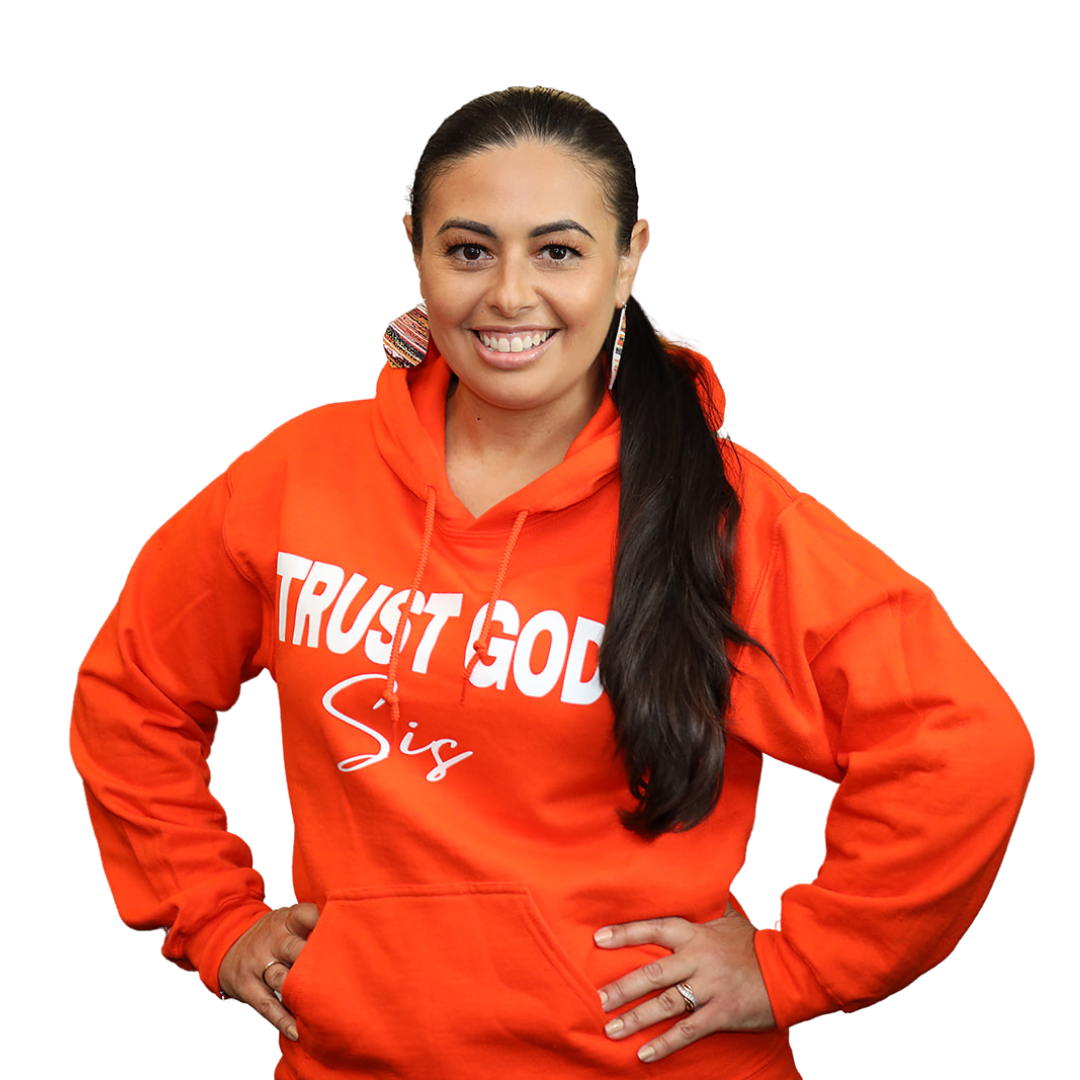 Orange Hoodie