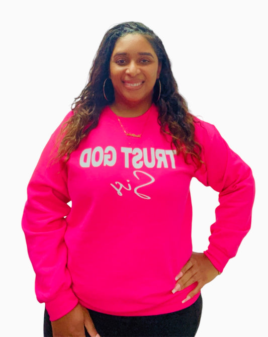 Hot Pink Sweatshirt