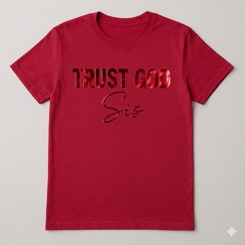 Red Chrome Tee
