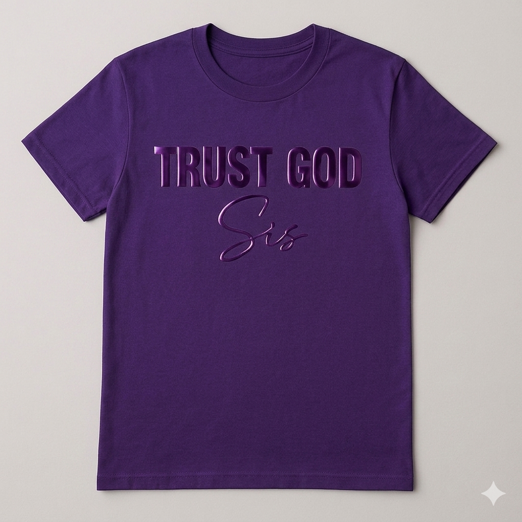 Purple Chrome Tee