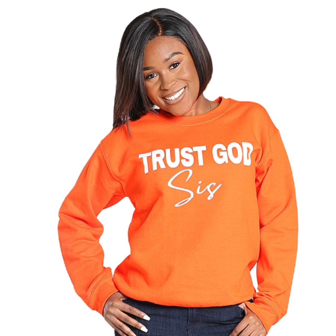 Orange Sweatshirt