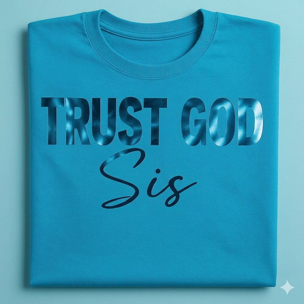 Aqua Chrome Tee