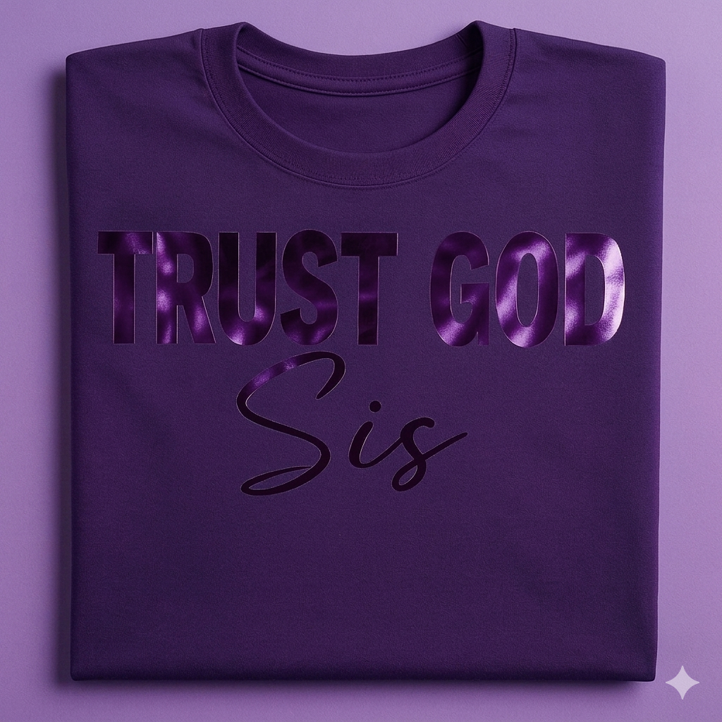 Purple Chrome Tee
