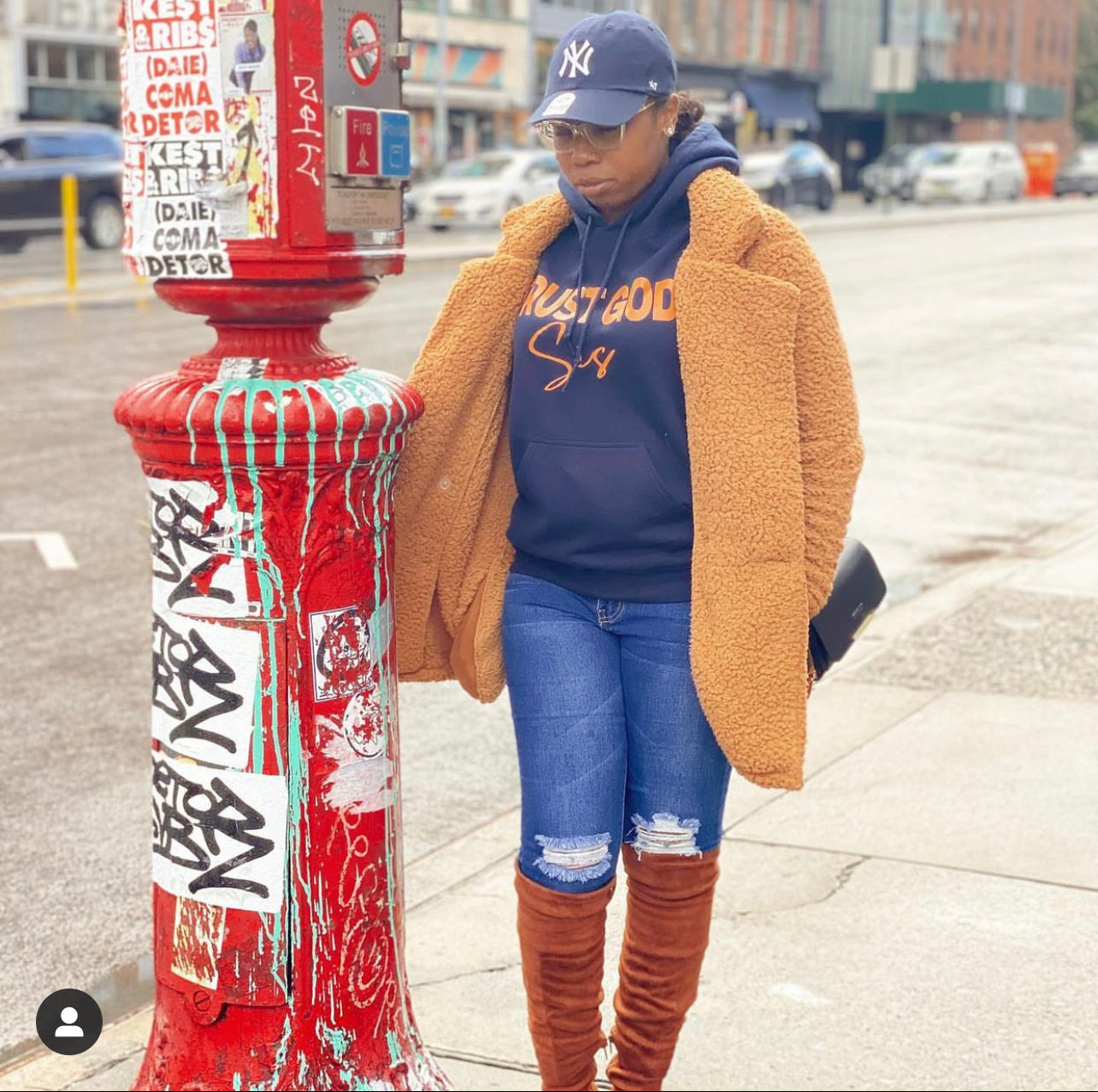 Navy Hoodie